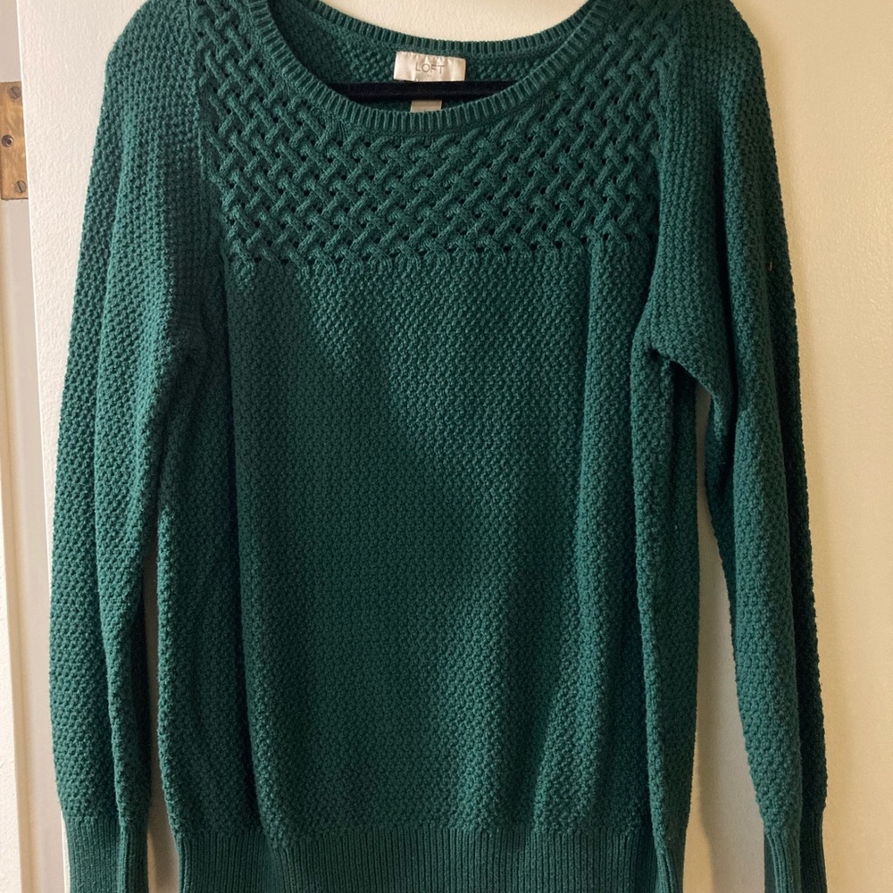 Green sweater